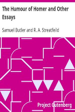 [Gutenberg 12651] • The Humour of Homer and Other Essays